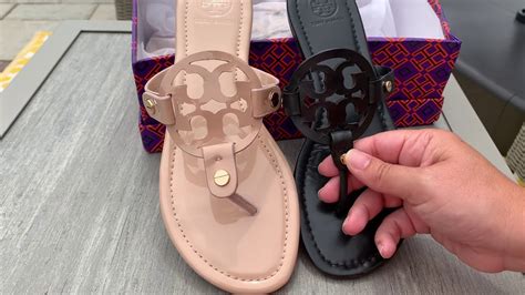 real vs fake tory burch jelly sandals|best dupe for Tory Burch.